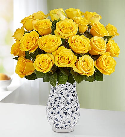 Yellow Roses, 12-24 Stems